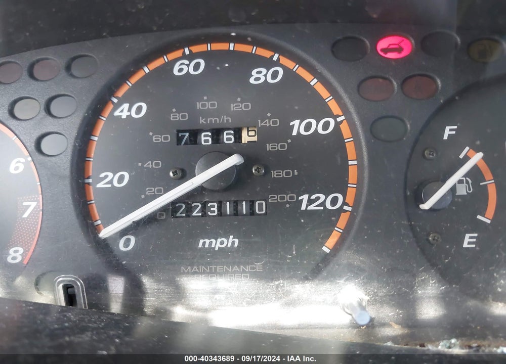 1999 HONDA CR-V LX VIN: JHLRD2844XC017720