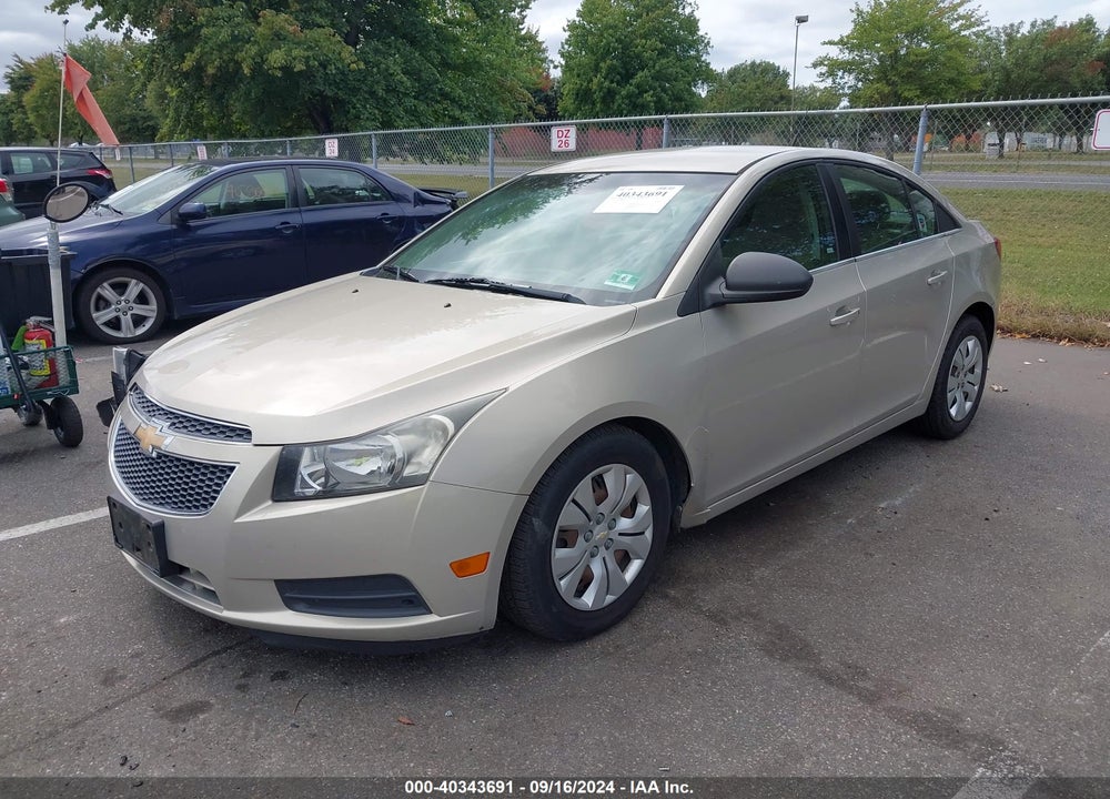 2012 CHEVROLET CRUZE LS VIN: 1G1PC5SH1C7195651