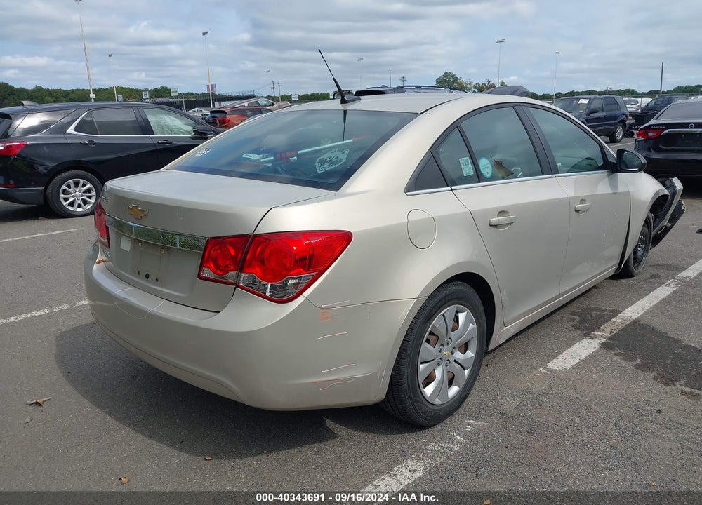 2012 CHEVROLET CRUZE LS VIN: 1G1PC5SH1C7195651