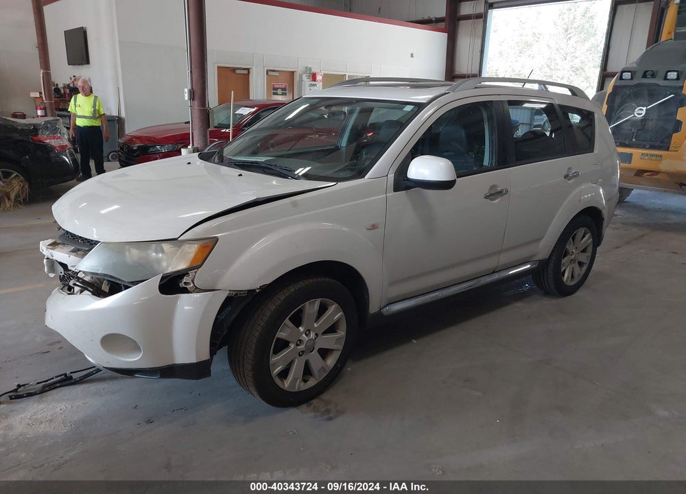 2008 MITSUBISHI OUTLANDER SE VIN: JA4LT31W48Z015935