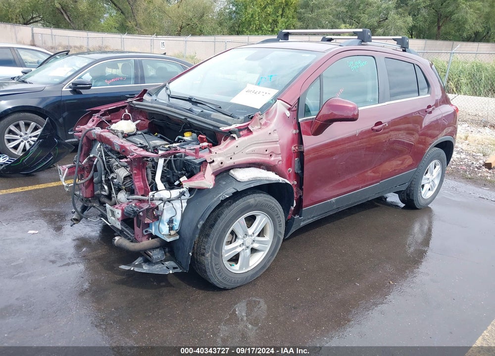 2016 CHEVROLET TRAX LT VIN: 3GNCJPSB0GL266673