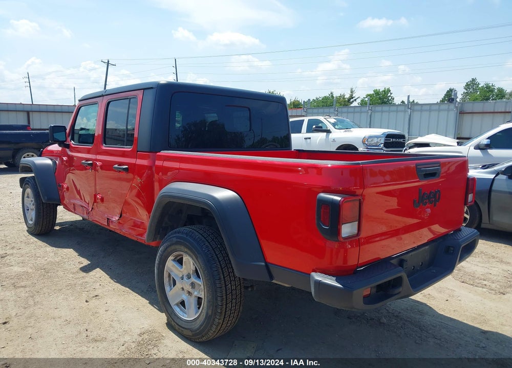 2023 JEEP GLADIATOR SPORT S 4X4 VIN: 1C6HJTAG4PL533983