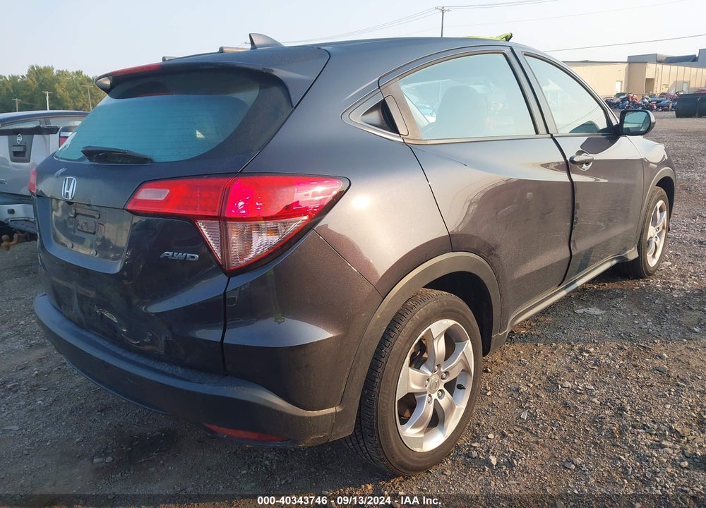 2017 HONDA HR-V VIN: 3CZRU6H39HM702155