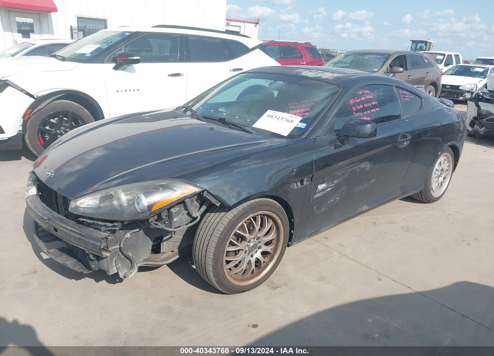 2007 HYUNDAI TIBURON GT/GT LIMITED/SE VIN: KMHHN66F67U235763