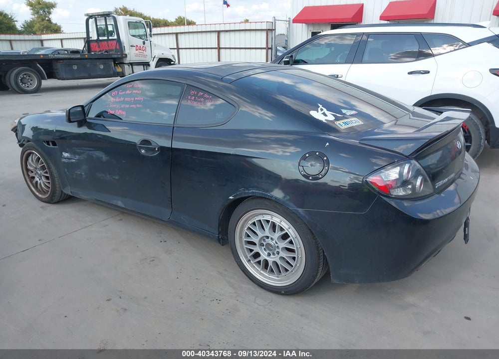 2007 HYUNDAI TIBURON GT/GT LIMITED/SE VIN: KMHHN66F67U235763