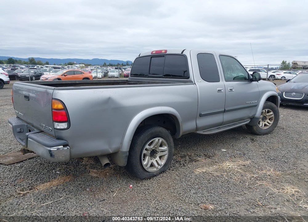 2004 TOYOTA TUNDRA SR5 V8 VIN: 5TBBT44184S444863