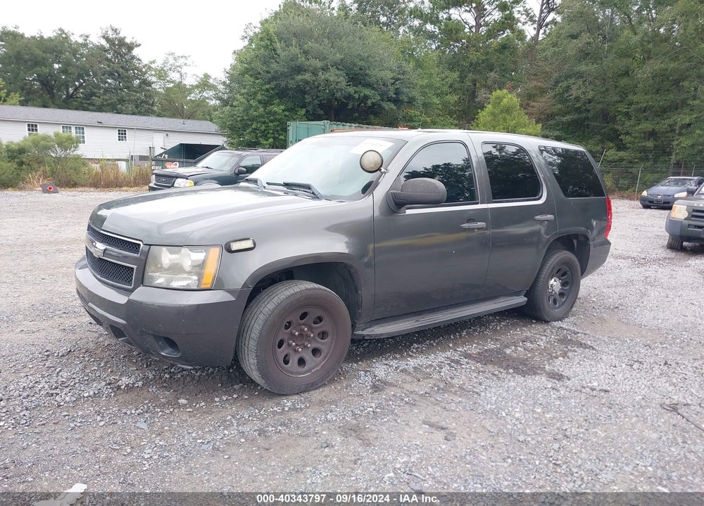2008 CHEVROLET TAHOE POLICE VIN: 1GNEC03048R269402