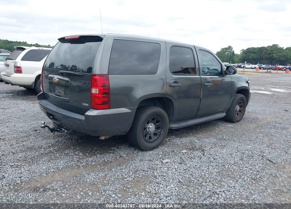 2008 CHEVROLET TAHOE POLICE VIN: 1GNEC03048R269402