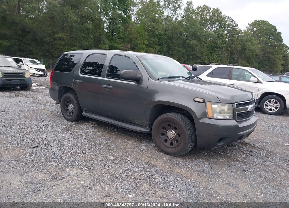 2008 CHEVROLET TAHOE POLICE VIN: 1GNEC03048R269402