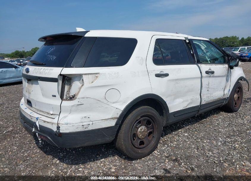 2017 FORD UTILITY POLICE INTERCEPTOR VIN: 1FM5K8AR7HGA71058