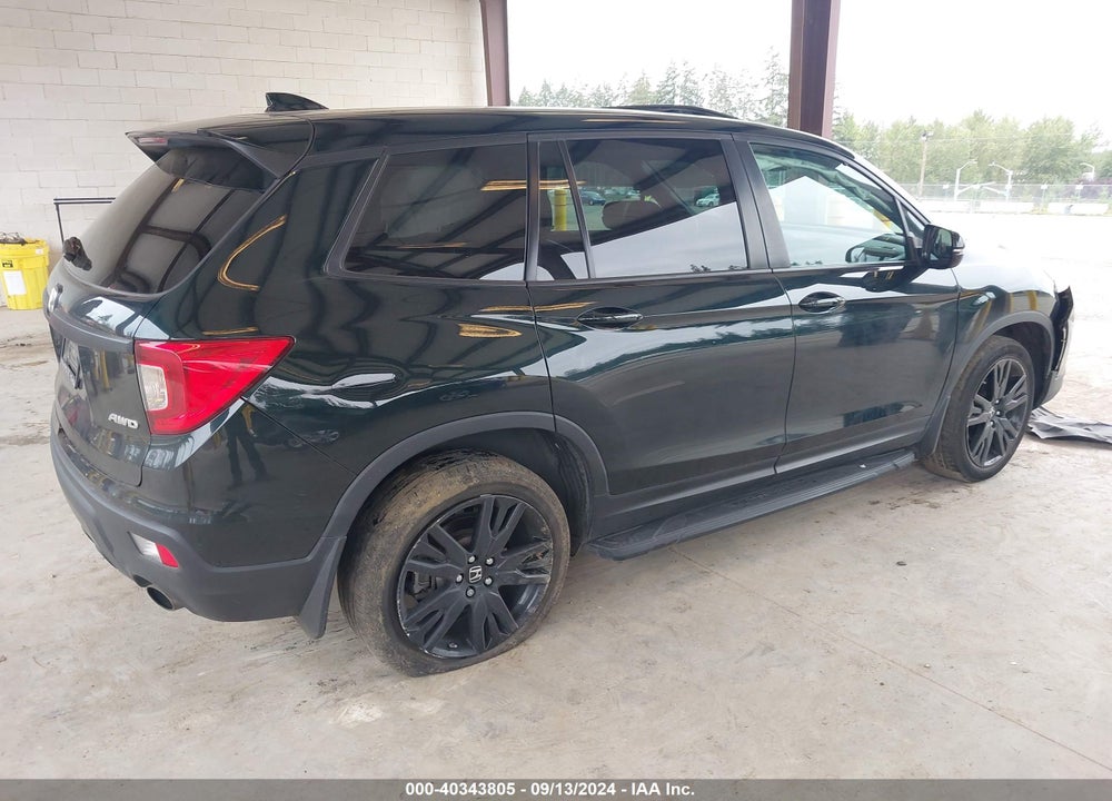 2019 HONDA PASSPORT EX-L VIN: 5FNYF8H59KB021918