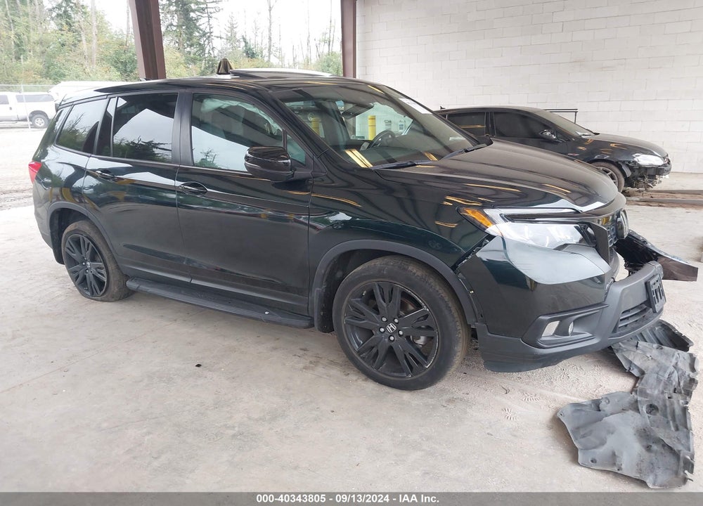 2019 HONDA PASSPORT EX-L VIN: 5FNYF8H59KB021918
