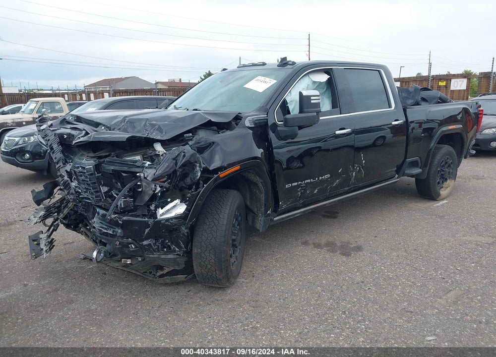 2024 GMC SIERRA 2500HD 4WD  LONG BED DENALI ULTIMATE/4WD  STANDARD BED DENALI ULTIMATE VIN: 1GT49XEY1RF135688