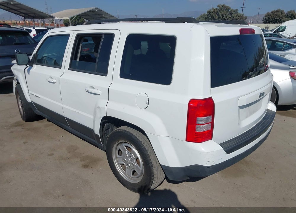 2015 JEEP PATRIOT SPORT VIN: 1C4NJPBA1FD262287