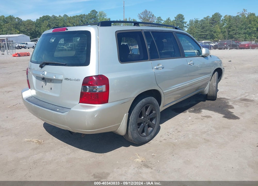 2004 TOYOTA HIGHLANDER VIN: JTEGD21A640089032