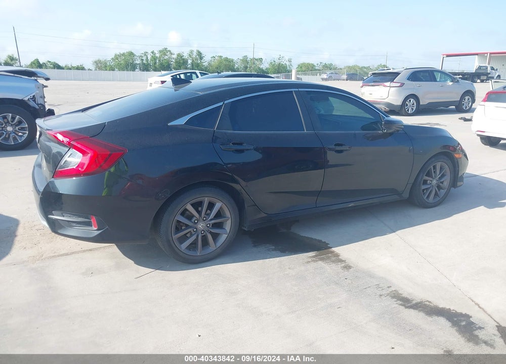 2019 HONDA CIVIC EX VIN: 19XFC1F30KE012569
