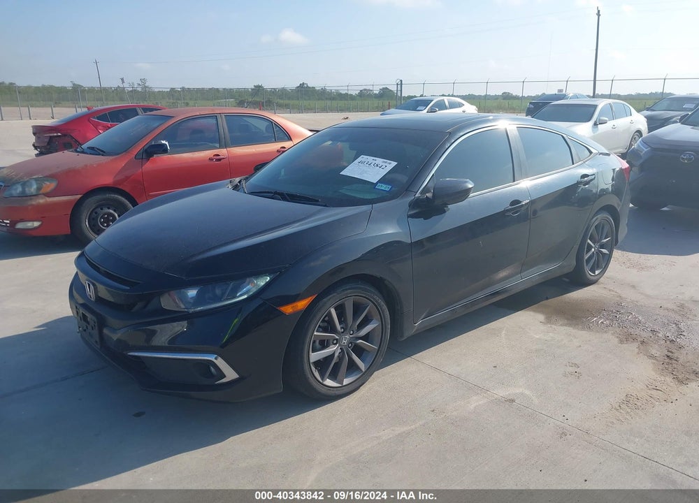 2019 HONDA CIVIC EX VIN: 19XFC1F30KE012569