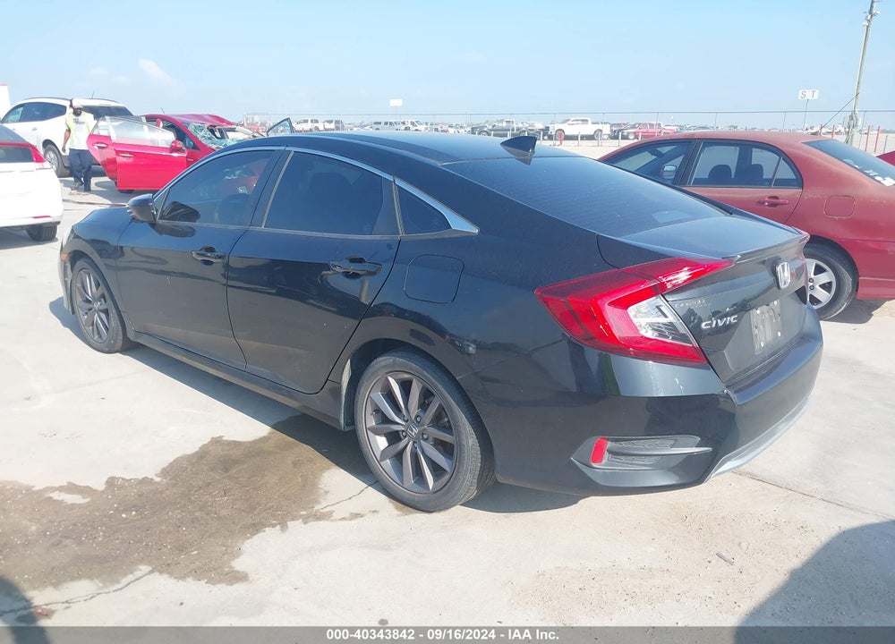 2019 HONDA CIVIC EX VIN: 19XFC1F30KE012569