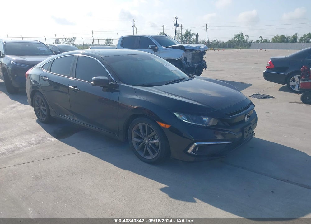 2019 HONDA CIVIC EX VIN: 19XFC1F30KE012569