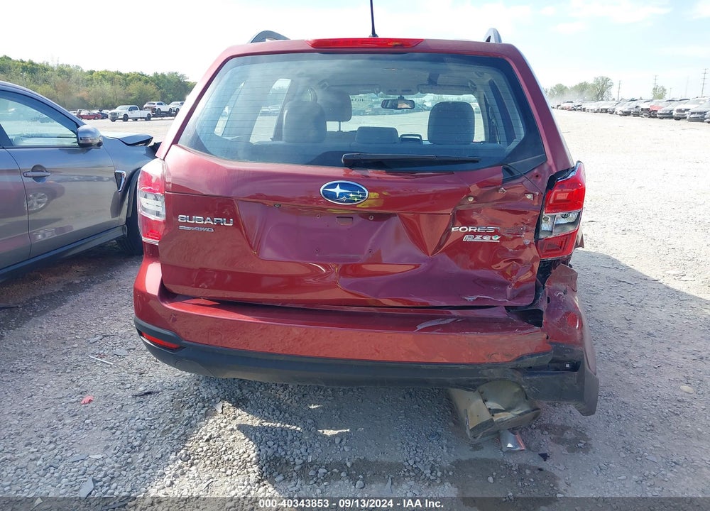 2015 SUBARU FORESTER 2.5I VIN: JF2SJABC1FH433003