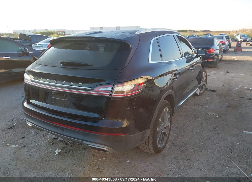 2022 LINCOLN NAUTILUS RESERVE VIN: 2LMPJ6K97NBL20450