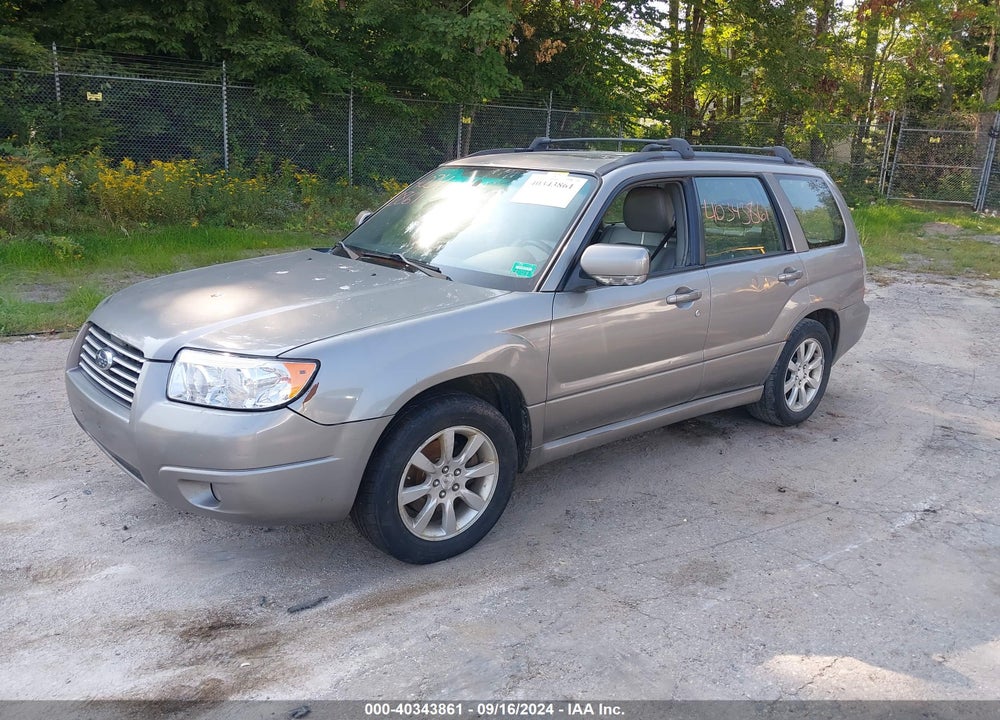 2006 SUBARU FORESTER 2.5X VIN: JF1SG65686H757328