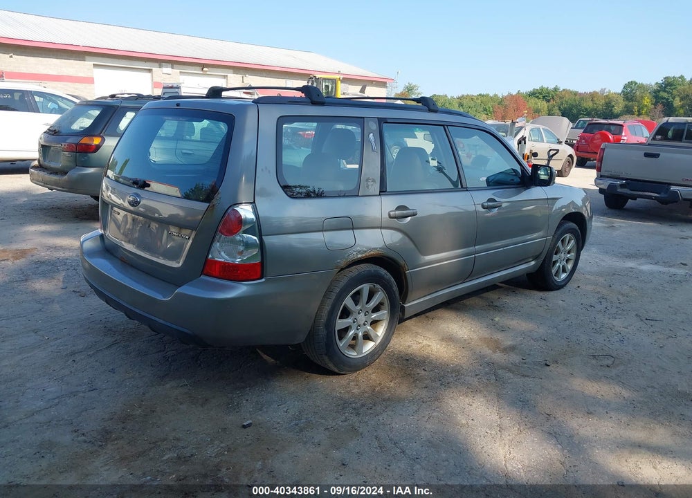 2006 SUBARU FORESTER 2.5X VIN: JF1SG65686H757328