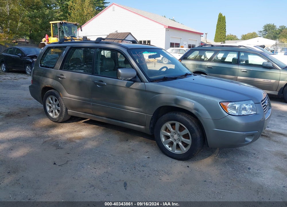 2006 SUBARU FORESTER 2.5X VIN: JF1SG65686H757328