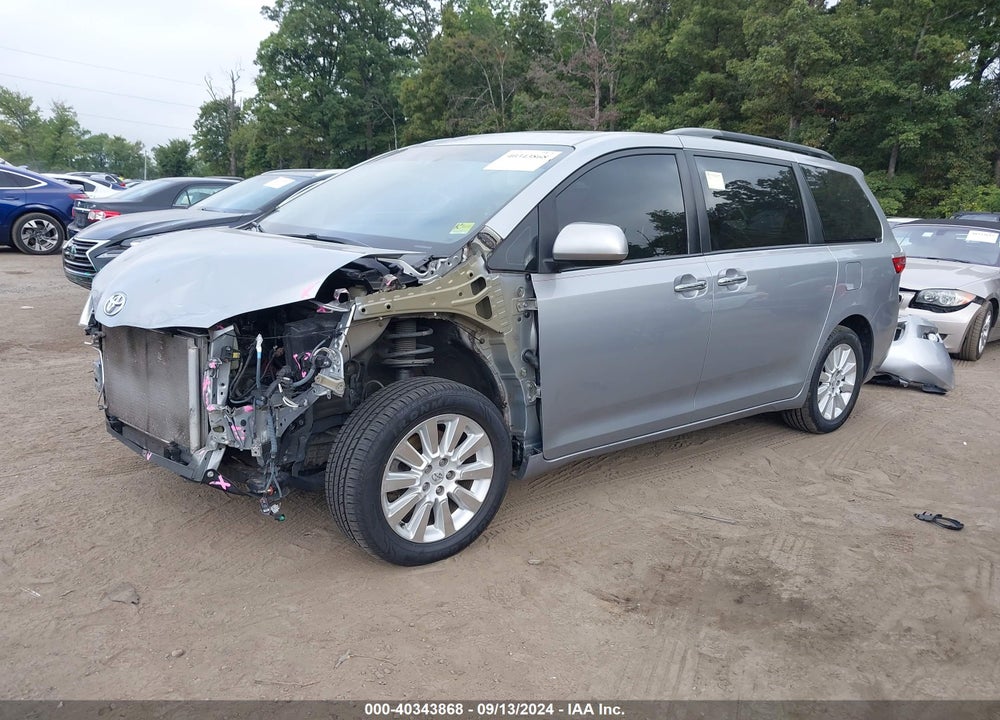 2016 TOYOTA SIENNA XLE 7 PASSENGER VIN: 5TDDK3DC7GS139695