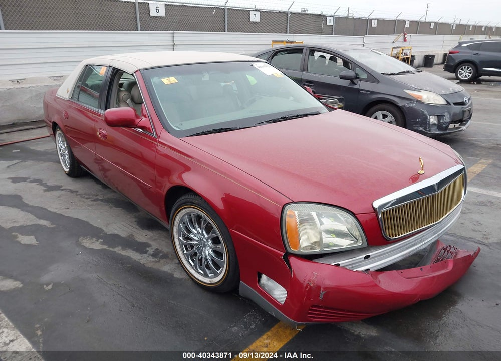 2004 CADILLAC DEVILLE STANDARD VIN: 1G6KD54Y34U211138