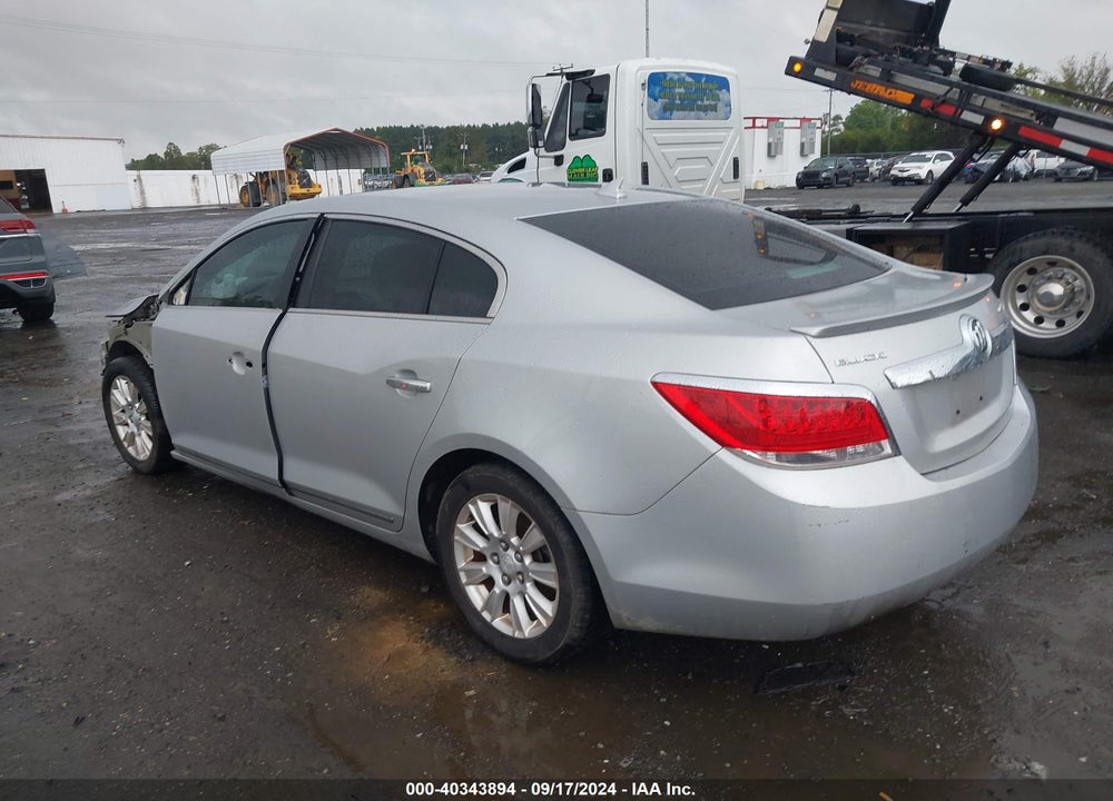 2012 BUICK LACROSSE CONVENIENCE GROUP VIN: 1G4GB5ER4CF287823