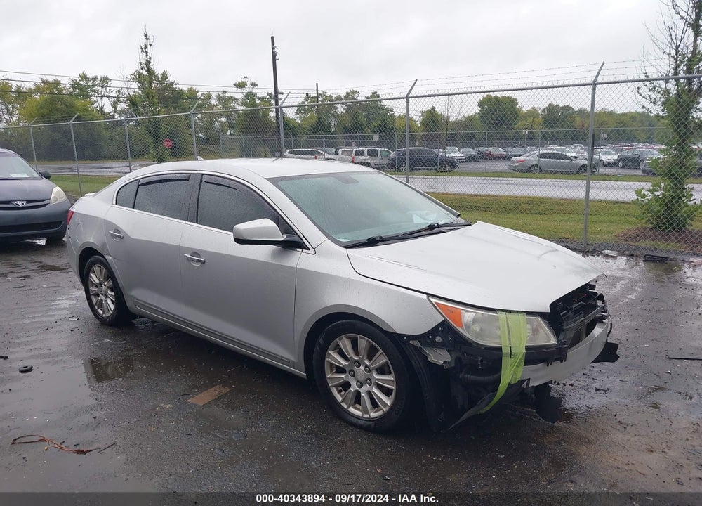 2012 BUICK LACROSSE CONVENIENCE GROUP VIN: 1G4GB5ER4CF287823