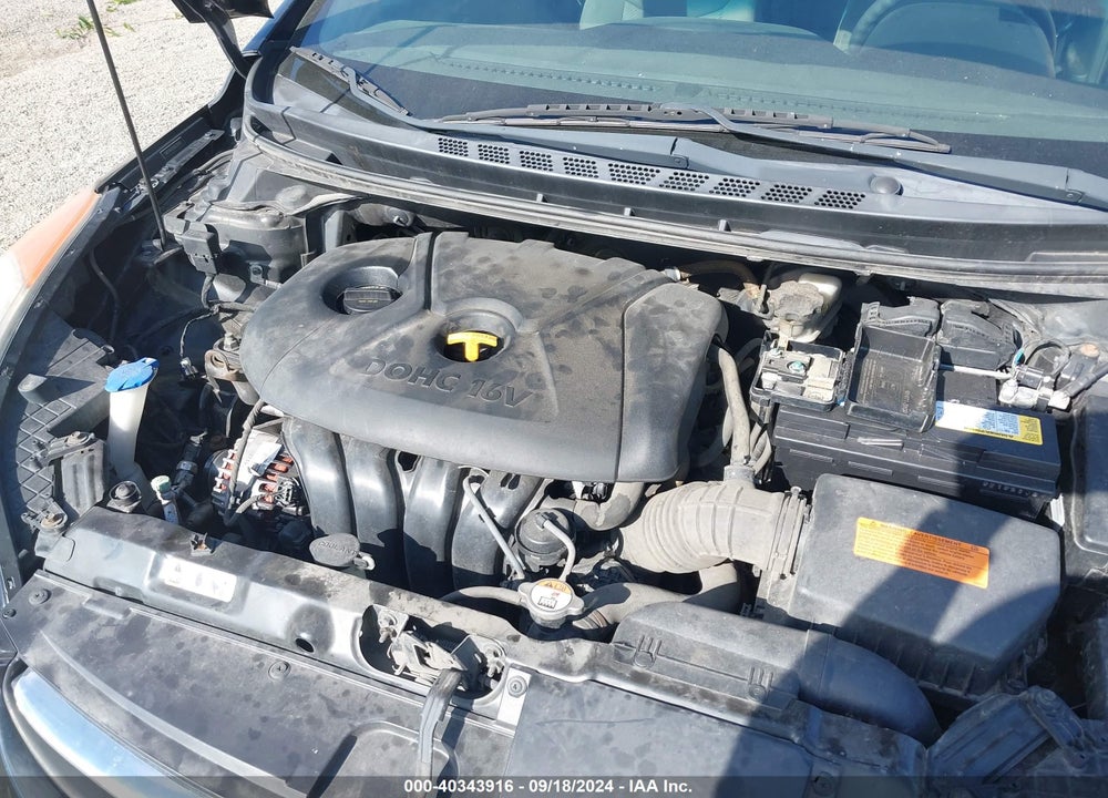 2013 HYUNDAI ELANTRA GLS VIN: 5NPDH4AE5DH228242