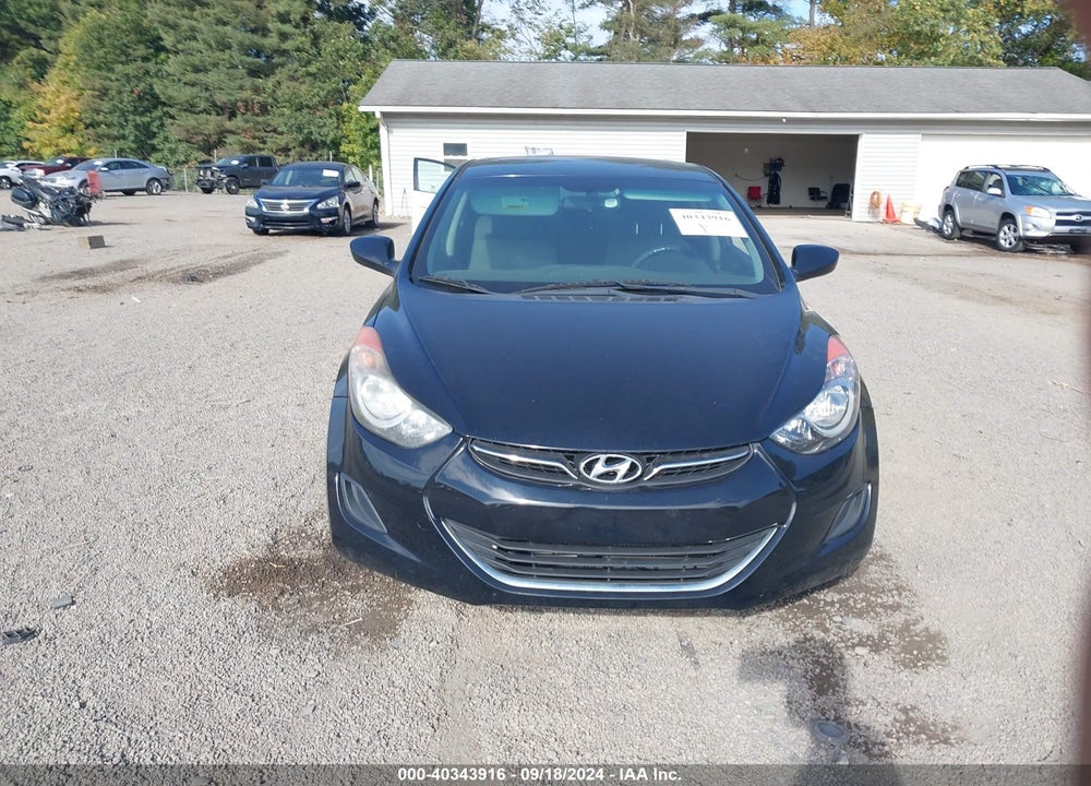 2013 HYUNDAI ELANTRA GLS VIN: 5NPDH4AE5DH228242