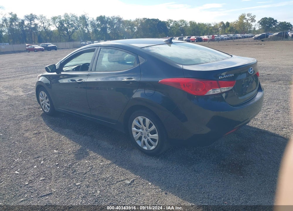 2013 HYUNDAI ELANTRA GLS VIN: 5NPDH4AE5DH228242