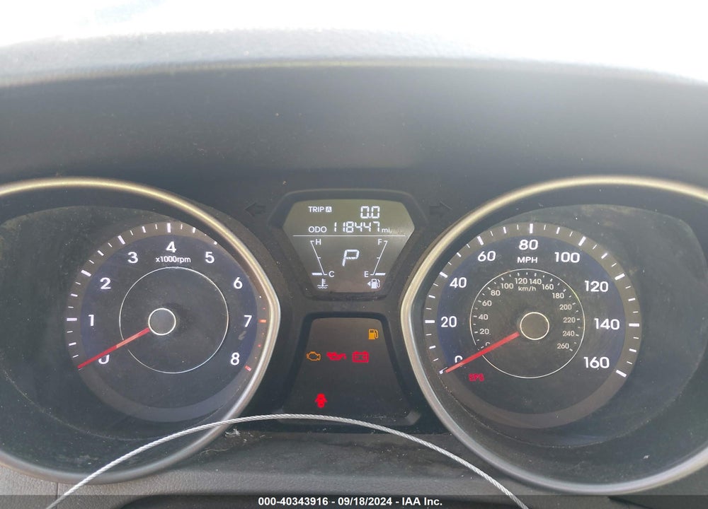 2013 HYUNDAI ELANTRA GLS VIN: 5NPDH4AE5DH228242