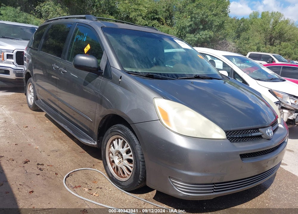 2004 TOYOTA SIENNA LE VIN: 5TDZA23C84S035975