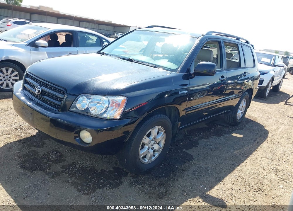 2003 TOYOTA HIGHLANDER LIMITED V6 VIN: JTEGF21A630106694
