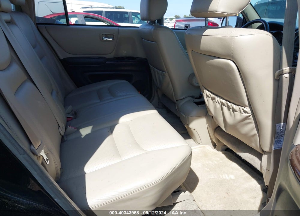 2003 TOYOTA HIGHLANDER LIMITED V6 VIN: JTEGF21A630106694