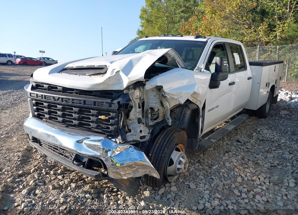 2022 CHEVROLET SILVERADO 3500HD CHASSIS WORK TRUCK VIN: 1GB4YSEY0NF299924