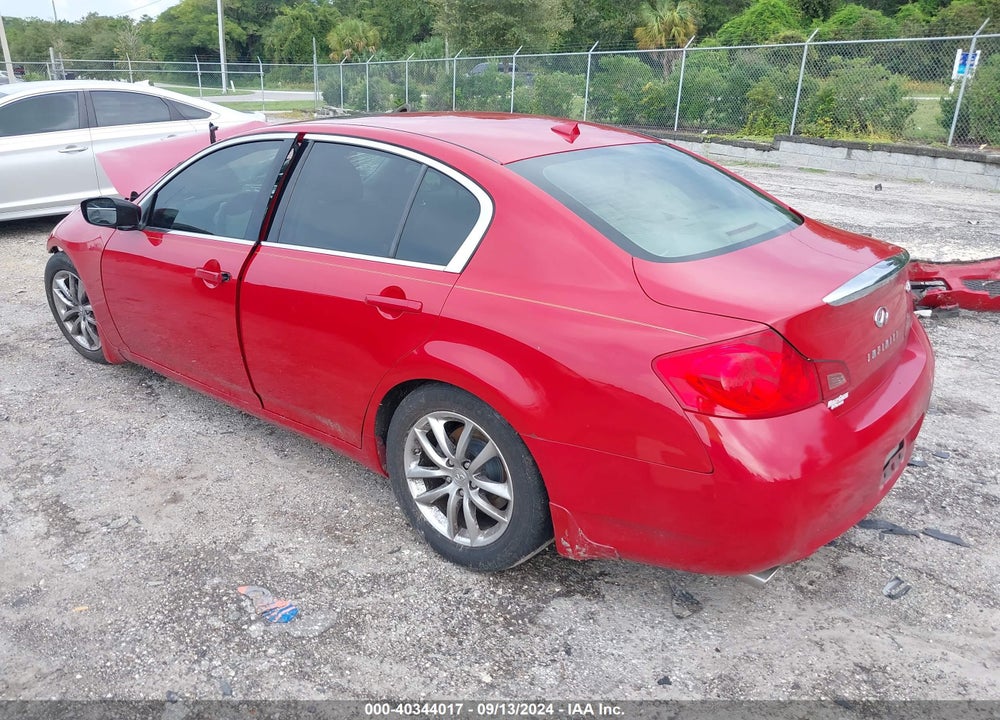 2009 INFINITI G37 JOURNEY VIN: JNKCV61E99M303309