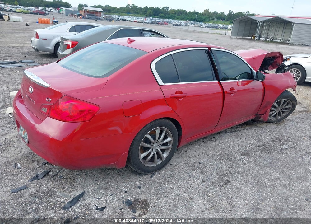 2009 INFINITI G37 JOURNEY VIN: JNKCV61E99M303309