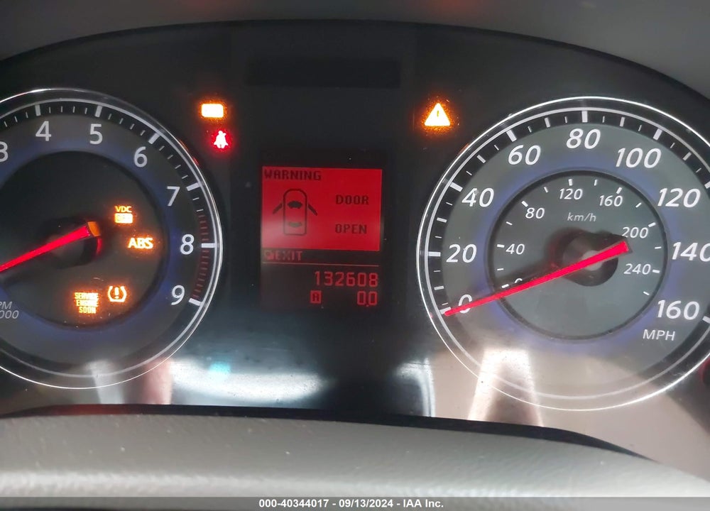 2009 INFINITI G37 JOURNEY VIN: JNKCV61E99M303309