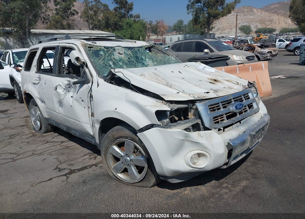 2012 FORD ESCAPE LIMITED VIN: 1FMCU9E77CKB89035