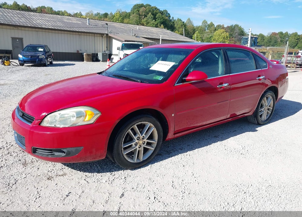 2008 CHEVROLET IMPALA LTZ VIN: 2G1WU583889241132