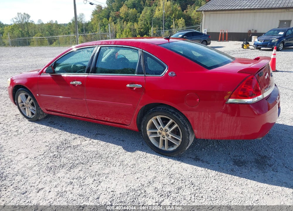 2008 CHEVROLET IMPALA LTZ VIN: 2G1WU583889241132