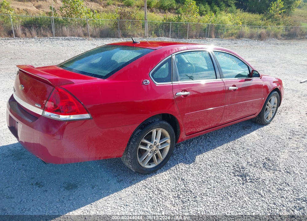 2008 CHEVROLET IMPALA LTZ VIN: 2G1WU583889241132