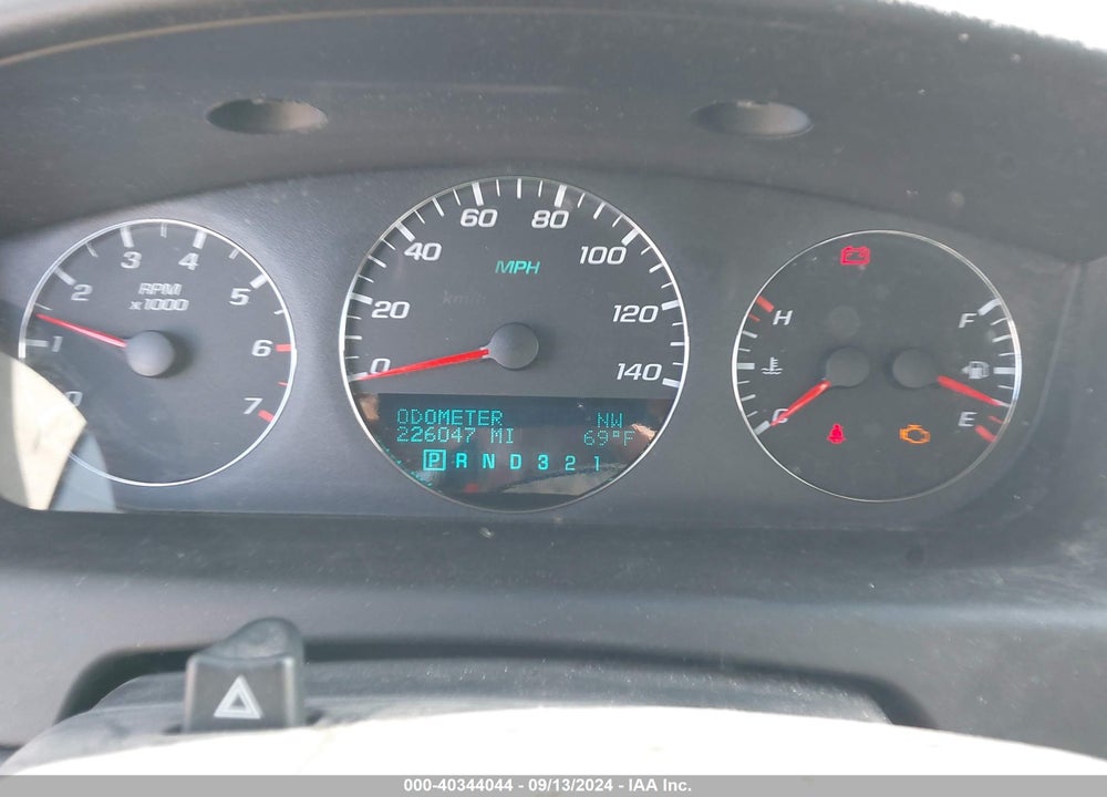 2008 CHEVROLET IMPALA LTZ VIN: 2G1WU583889241132