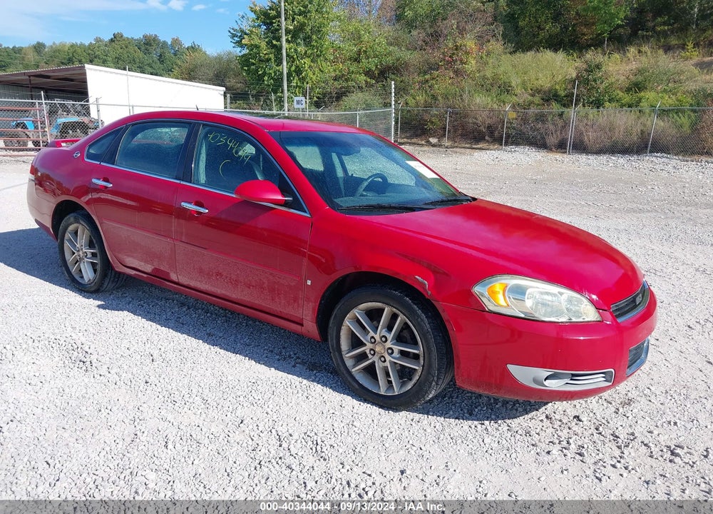 2008 CHEVROLET IMPALA LTZ VIN: 2G1WU583889241132
