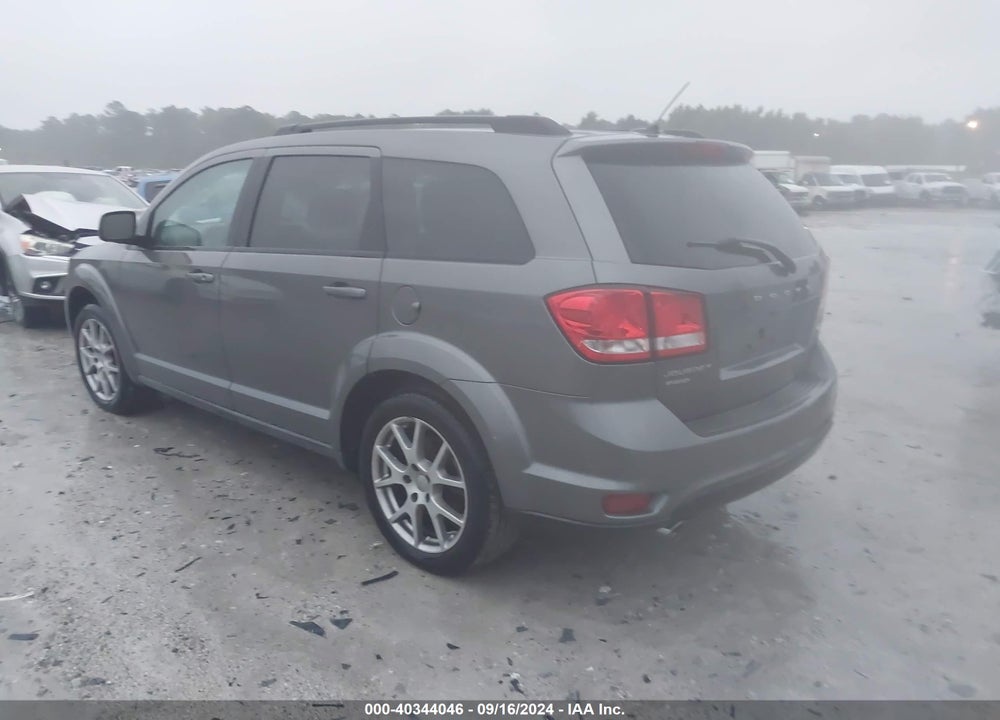 2013 DODGE JOURNEY R/T VIN: 3C4PDDEG7DT607585